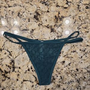 PINK Victoria's Secret Teal Panties